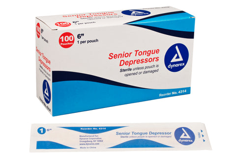 Dynarex Senior Sterile Tongue Depressors